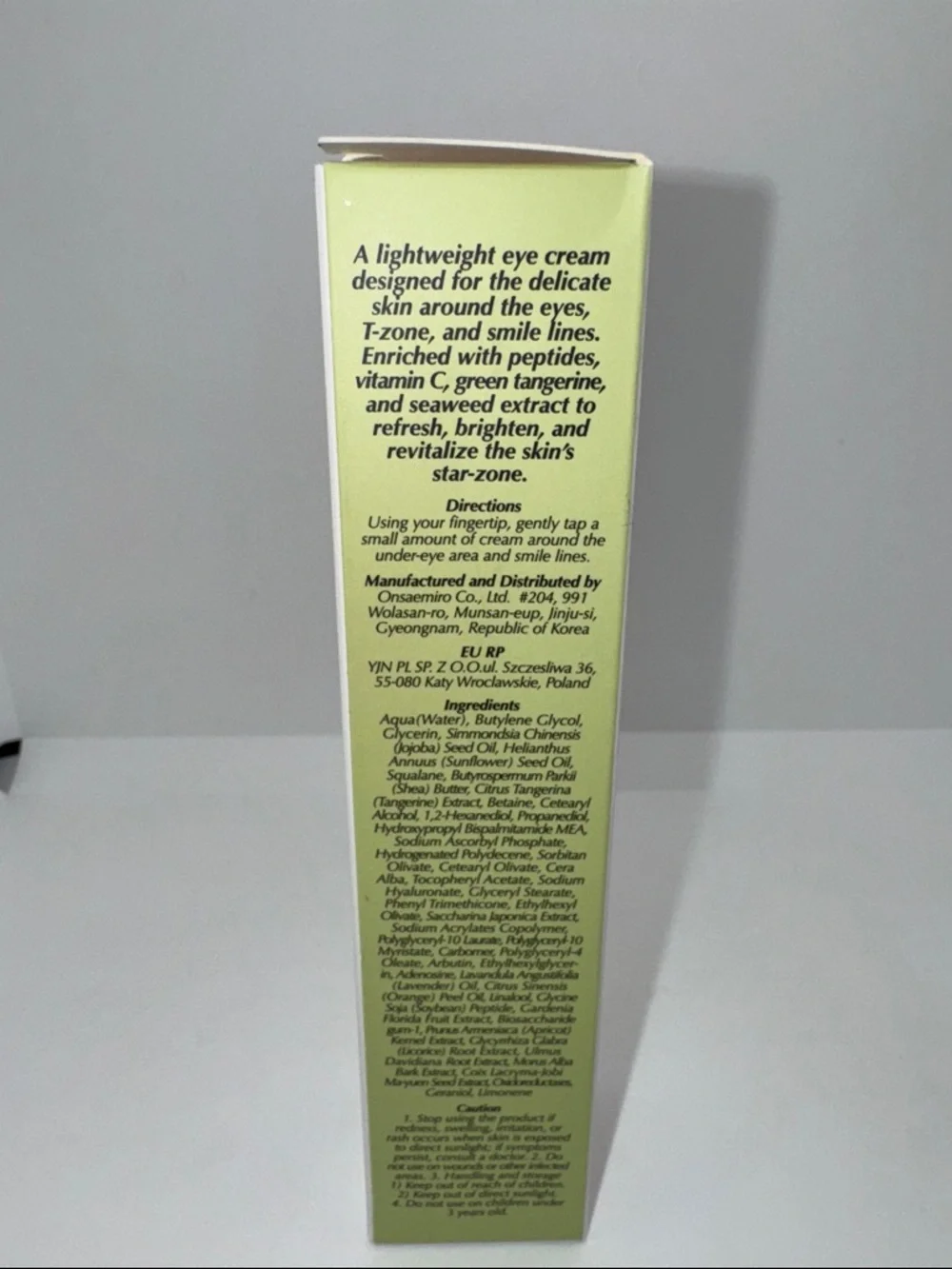 SOROCI Spotlight Eye Cream Full Size NEW 30ml 1.01oz
